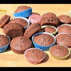 Turbo čokoladni mafini Extra Chocolate Muffins - Sašina kuhinja