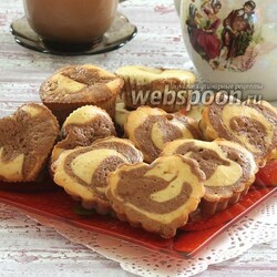 Шоколадно-лимонные кексы