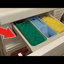 ПОЛОЖИ 2 ГУБКИ в Кювету Стиральной машины #совет ПОСМОТРИ ЧТО ПРОИЗОЙДЕТ! Это Просто ГЕНИАЛЬНО