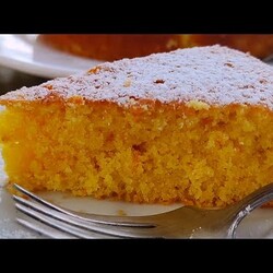 Воздушный и нежный  апельсиновый пирог !Ничего вкуснее не пробовала!