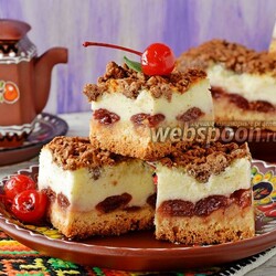 Сметанник с вишней