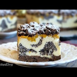 SEROMAKOWIEC z Brzoskwiniami i Kokosem