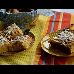 Brzi kolač od griza marmelade i jabuka jednostavan recept