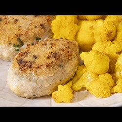 Как сделать Сочные Рыбные котлеты и самый быстрый  гарнир за 5 минут