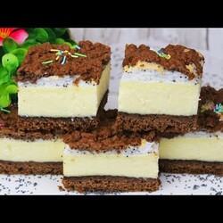 PYSZNY SERNIK Z PIANKĄ MAKOWĄ - PRZEPIS BOMBOWA KUCHNIA