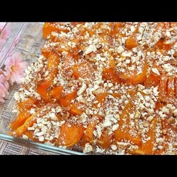 И Конфет не нужно. Мармеладная ТЫКВА по-турецки .Очень вкусный Турецкий десерт. Тыква с орехами