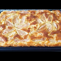 Заливной яблочный пирог!