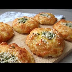 БУЛОЧКИ С НАЧИНКОЙ ИЗ ТВОРОЖНОГО ТЕСТА!/ НЕЖНЫЕ КАК ОБЛАЧКО!