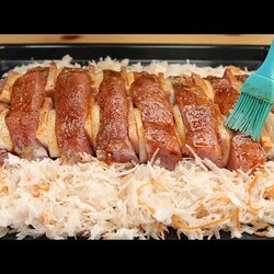 Ich habe noch nie so leckeres Fleisch gegessen! Hausgemachtes Fleischrezept!