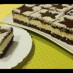 Jeftin kolač sa kokosom - Coconut Cake Recipe - Eng Sub