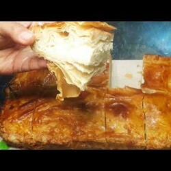 ТАКОЙ ШЕДЕВРАЛЬНЫЙ ПИРОГ К ЧАЮ ВЫ ЕЩЁ НИКОГДА НЕ ГОТОВИЛИ ПРОСТОЕ ТЕСТО ЖИДКАЯ НАЧИНКА ОЧЕНЬ ВКУСНО