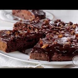 Ciasto czekoladowe z gruszkami i daktylami