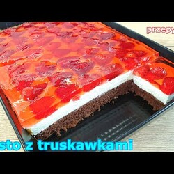 Musisz spróbować tego ciasta z truskawkami  szybkie i przepyszne - moja rodzina była zachwycona