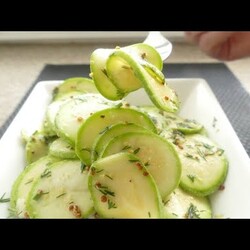 Кабачки в горчичном маринаде за 5 минут! Минимум усилий и масса удовольствия! Пряная овощная закуска