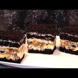 Торт «БАРХАТНАЯ НОЧЬ» Вкусные бархатные коржи и потрясающее наполнение! Домашний торт легко и просто