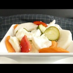 Маринованные овощи в японском стиле! Экспресс рецепт очень вкусной овощной закуски!