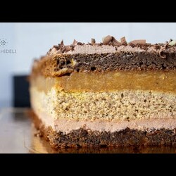 Ciasto makowo-orzechowe z jabłkami