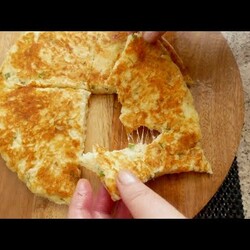 Вы захотите их готовить каждый день! Сырные лепешки на творожном тесте за 15 минут! Ленивый хачапури