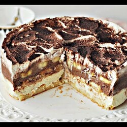 PROSTE Ciasto Torcik BANANOWE Niebo BEZ PIECZENIA – Przepis – Mała Cukierenka