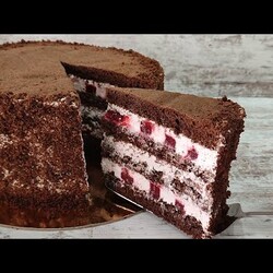 Один из самых вкусных шоколадных тортов! Торт ВИШНЯ-STRACCIATELLA! Без желатина! тает во рту!