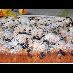 фруктовый пирог с творожным наполнением