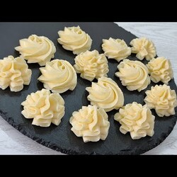 СМЕТАННЫЙ заварной крем! Вкуснее крема ПЛОМБИР! Стабильный крем без сливок и желатина!