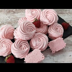 Меньше Сахара! вкуснейший КЛУБНИЧНЫЙ ЗЕФИР Ручным миксером! Без термометра! всегда получается!