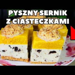 ZOBACZ PRZEPIS NA ŚWIĄTECZNY SERNIK Z CIASTECZKAMI - PRZEPIS KROK PO KROKU - WYSTRZAŁOWA KUCHNIA