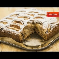 CIASTO CYNAMONOWE Z JABŁKAMI