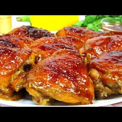 Самые ВКУСНЫЕ Куриные Бедра В Духовке. Весь секрет в соусе! РЕЦЕПТ Как приготовить куриные бедра