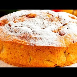 Самый вкусный яблочный пирог!Смели даже крошки!