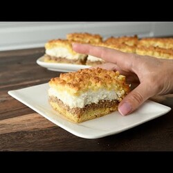 чизкейк с творогом и орехами