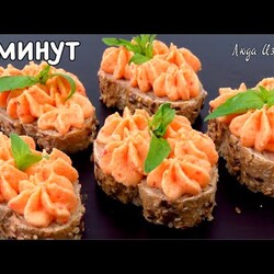 Нежный Паштет за 5 минут, праздничный стол, Люда Изи Кук закуска с крабовыми палочками, обед, ужин