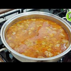 Это не суп, Это шедевр, суп с фрикадельками