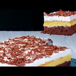 Zapomnij o dietach na rzecz mojego ulubionego ciasta! Z kakaem i francuskim kremem!