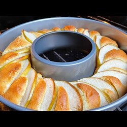 Japanischer Apfelkuchen mit 1 Ei in 5 Minuten, den (leider) NIEMAND kennt❗