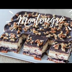 Montenegro - OBŁĘDNE ciasto bez pieczenia