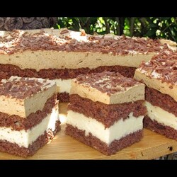HIT  Sernik gotowany na biszkopcie z kawową pianką, przepyszne i łatwe ciasto