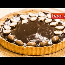 ŁATWY MAZUREK CZEKOLADOWY NA KRUCHYM MAJONEZOWYM CIEŚCIE