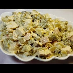 ВКУСНЫЙ САЛАТ, КОТОРЫЙ СЪЕДАЕТСЯ БЫСТРЕЕ ЧЕМ ГОТОВИТСЯ!!!!! НОВОГОДНИЕ САЛАТЫ 2022