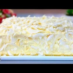 Торт за 15 минут РАФАЭЛЛО! Простой рецепт! Домашний, кокосовый торт!