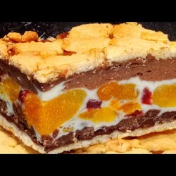 Этот Торт "ЯНТАРНАЯ ПАЛИТРА" покоряет своим вкусом каждого! Готовится элементарно - одним коржом!