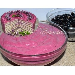 Ягодный заварной крем для тортов - вкус лета