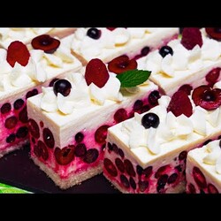 Пирожное "ЛЕТНЕЕ"  ПОЛЕЗНО, ВКУСНО, БЫСТРО! Простой рецепт | Кулинарим с Таней