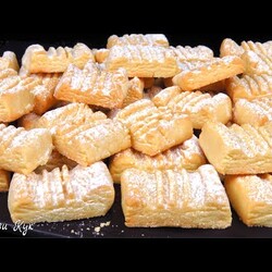 Песочное печенье за 20 минут простой быстрый рецепт к чаю, Люда Изи Кук выпечка, домашнее печенье