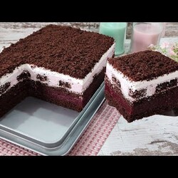 Один из самых вкусных Шоколадно-ягодных тортов! Без желатина! Тает во рту!