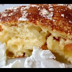 Яблочный Пирог (Шарлотка) Очень Быстро и Вкусно  (Apple Pie, English Subtitles)