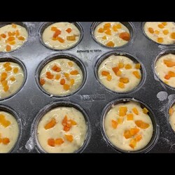 маффины с орехами и сухофруктами