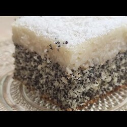 маково=кокосовый пирог