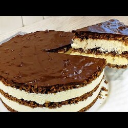 100% ВАРИАНТ - ОБАЛДЕННЫЙ Торт БЕЗ ВЫПЕЧКИ - Без Желатина и Без Печенья